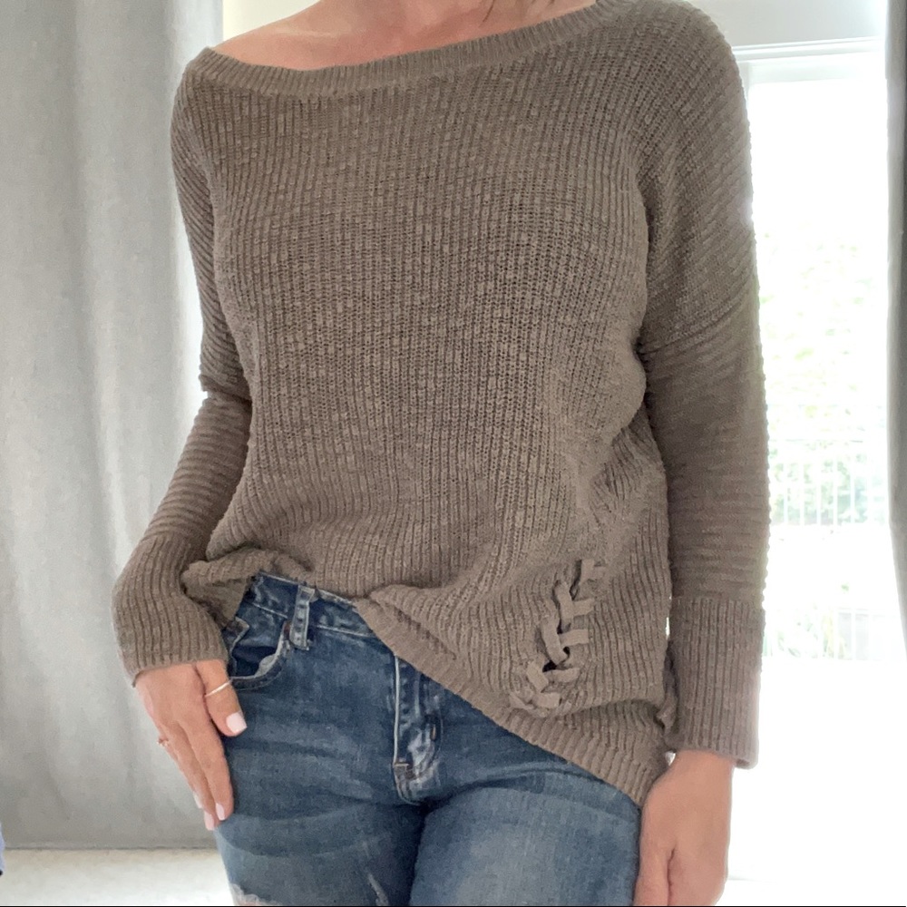 Knit sweater
